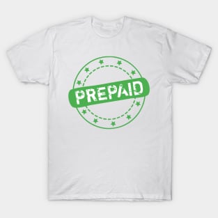 Prepaid Stamp Icon T-Shirt